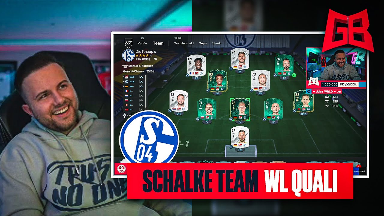 GamerBrother spielt SCHALKE TEAM in der WEEKEND LEAGUE 😂⚒