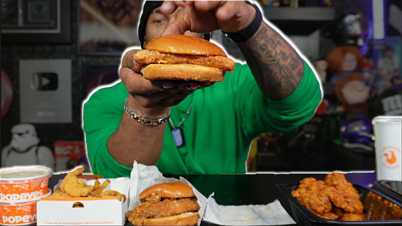 Popeye's Spicy Flounder Sandwich is BACK!