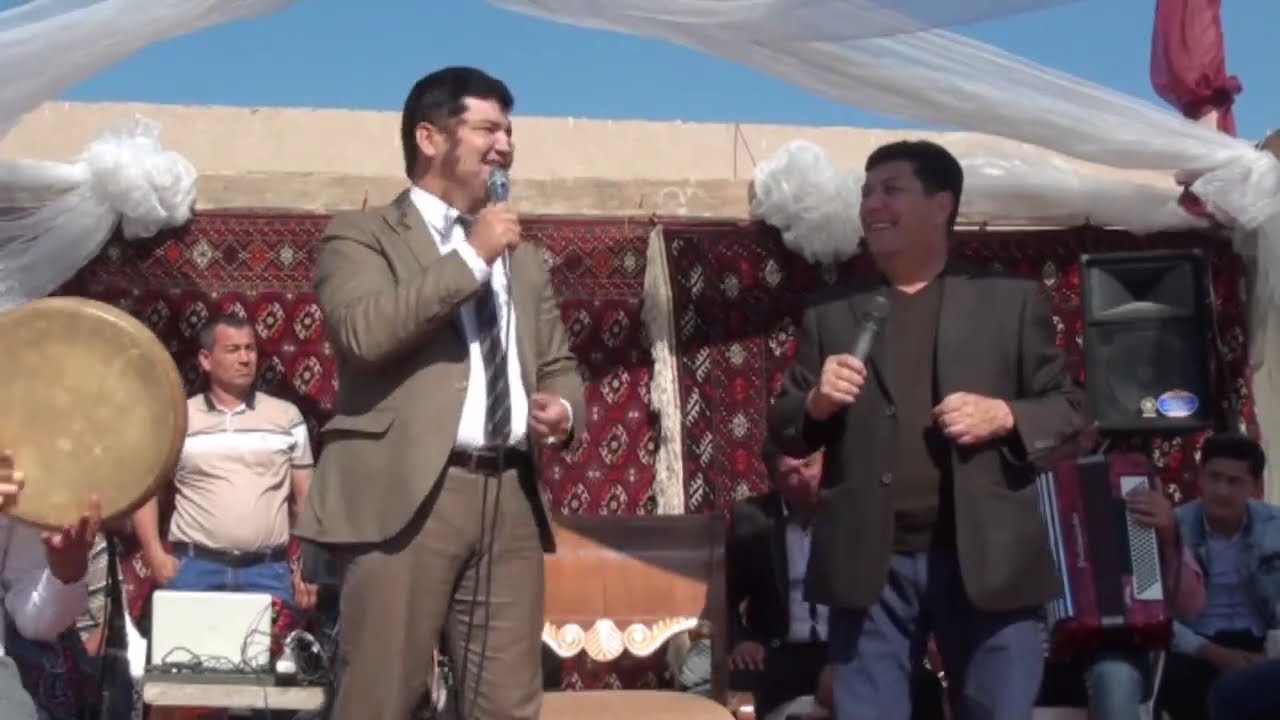 Каримбой Рахмонов Тошавуз Илонлида туйда яллалар