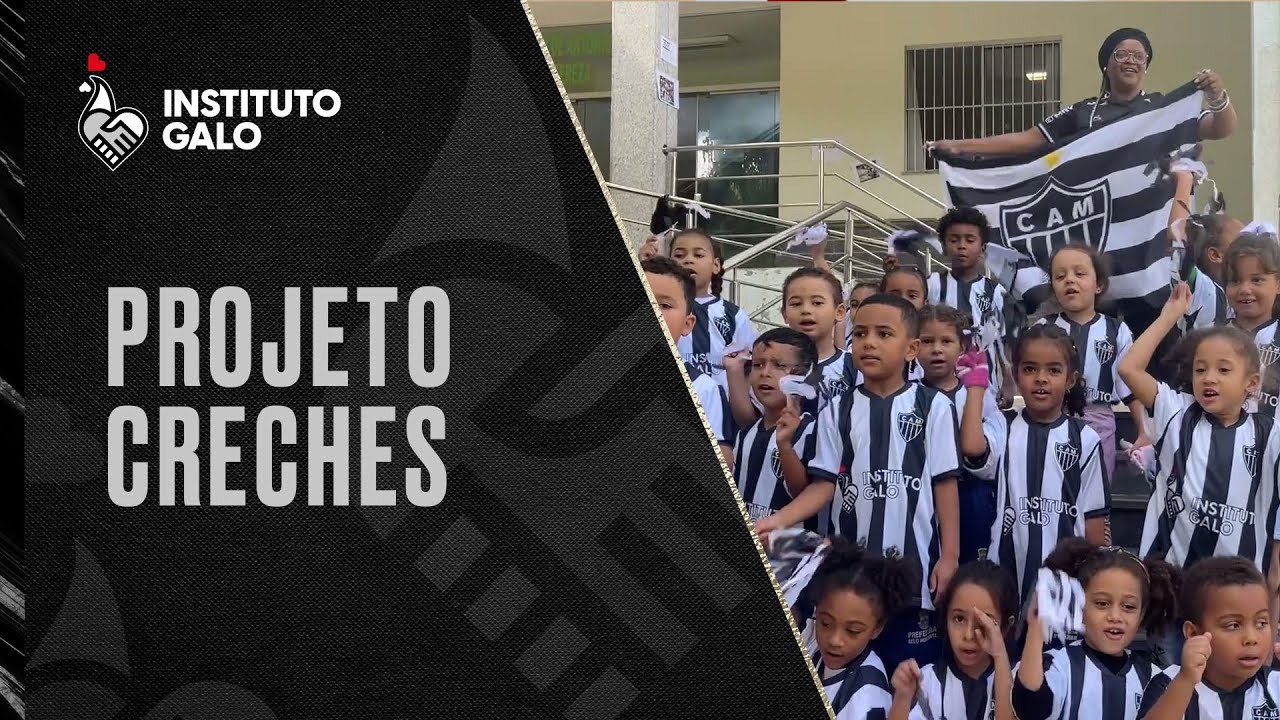 GALO DOIDO LEVA ALEGRIA A MAIOR CRECHE DE BELO HORIZONTE