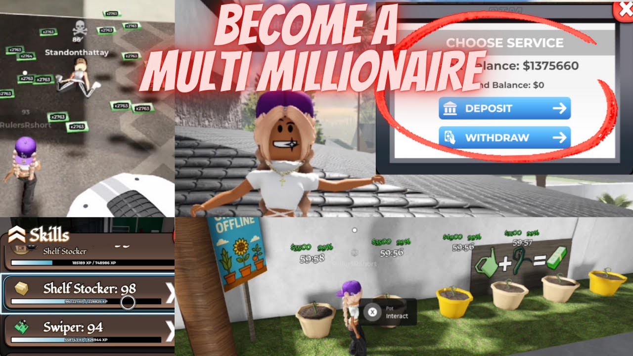 HOW I MAKE A LOT OF MONEY IN BLOCKSPIN ROBLOX