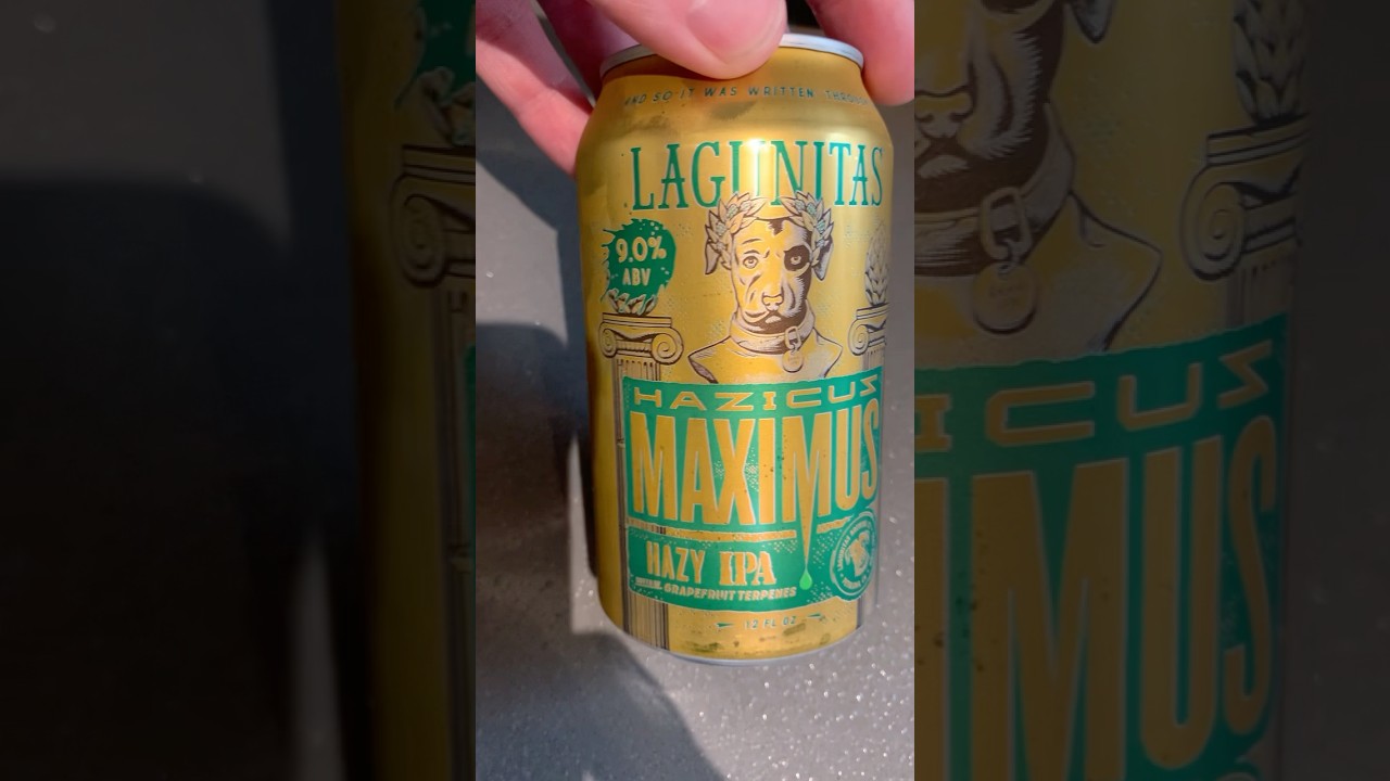 #3321 Beer Shorts: Hazicus Maximus! 9.0% Lagunitas! 🍻 #shorts #beer #ipa #hazicusmaximus #lagunitas