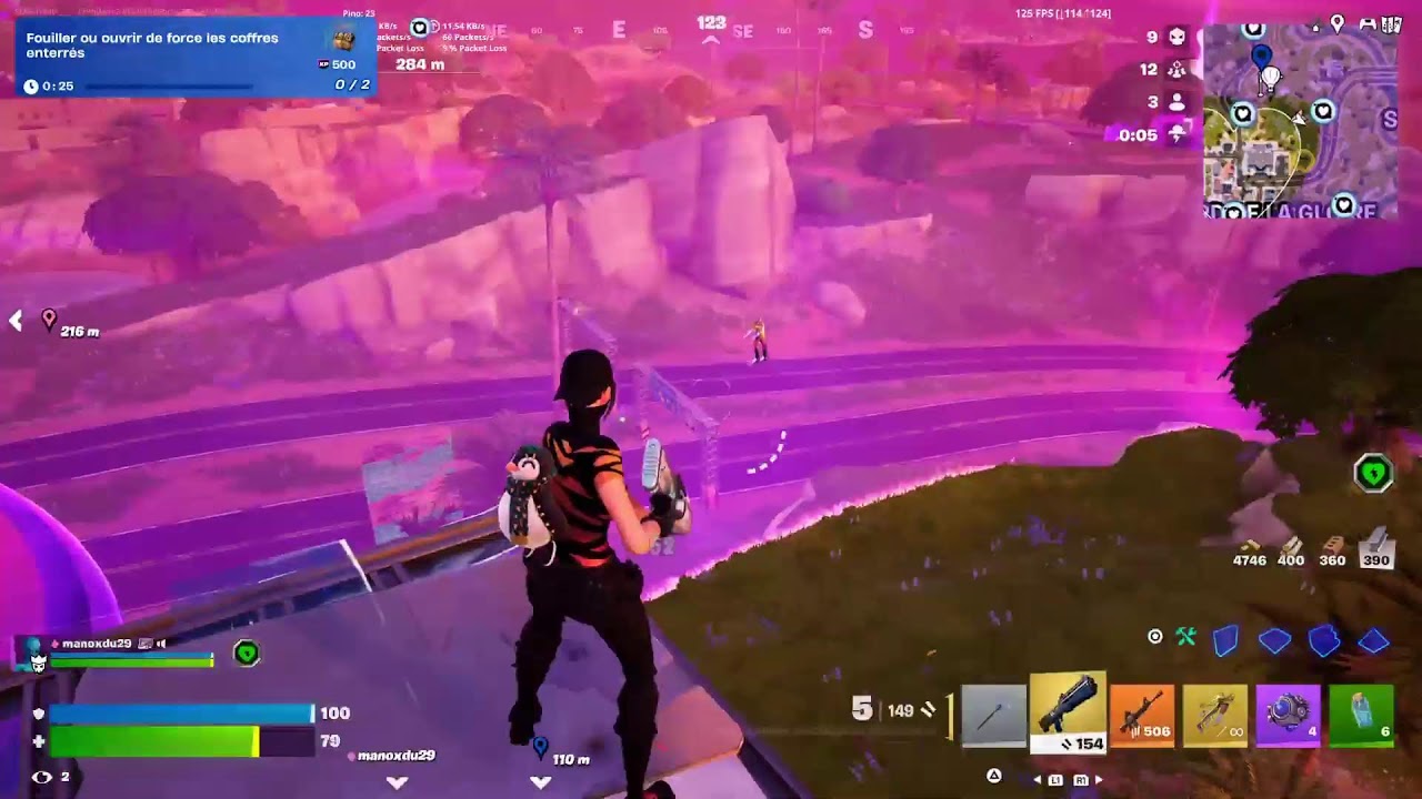 Live fortnite  le retour