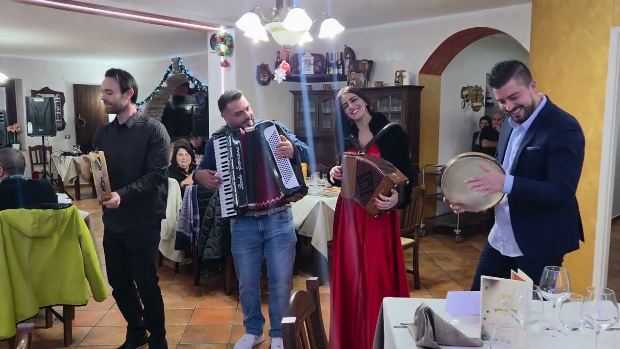 FORTUNATO & VALENTINA - PROGETTO TARANTELLA - CENONE DI CAPODANNO 2026🥂 - VIGGIANELLO (PZ)