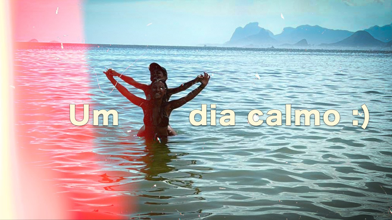 Mini vlog na praia de Itaipu