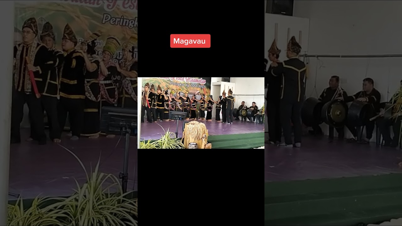 Upacara Magavau (simbolik) Pesta Kaamatan Peringkat Kampung TASS, Tawau 2023