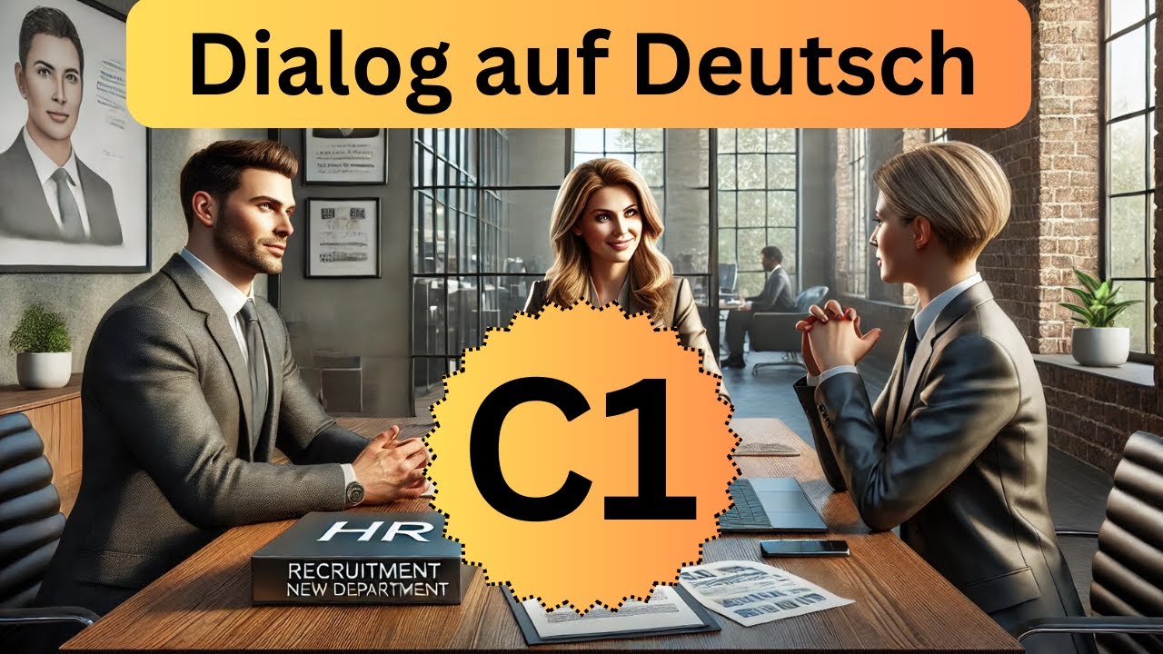 Personalplanung im Unternehmen | Dialog auf Deutsch C1 | German C1 Dialogue | Business German