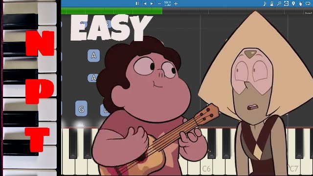 Steven Universe - Peace & Love Piano Tutorial