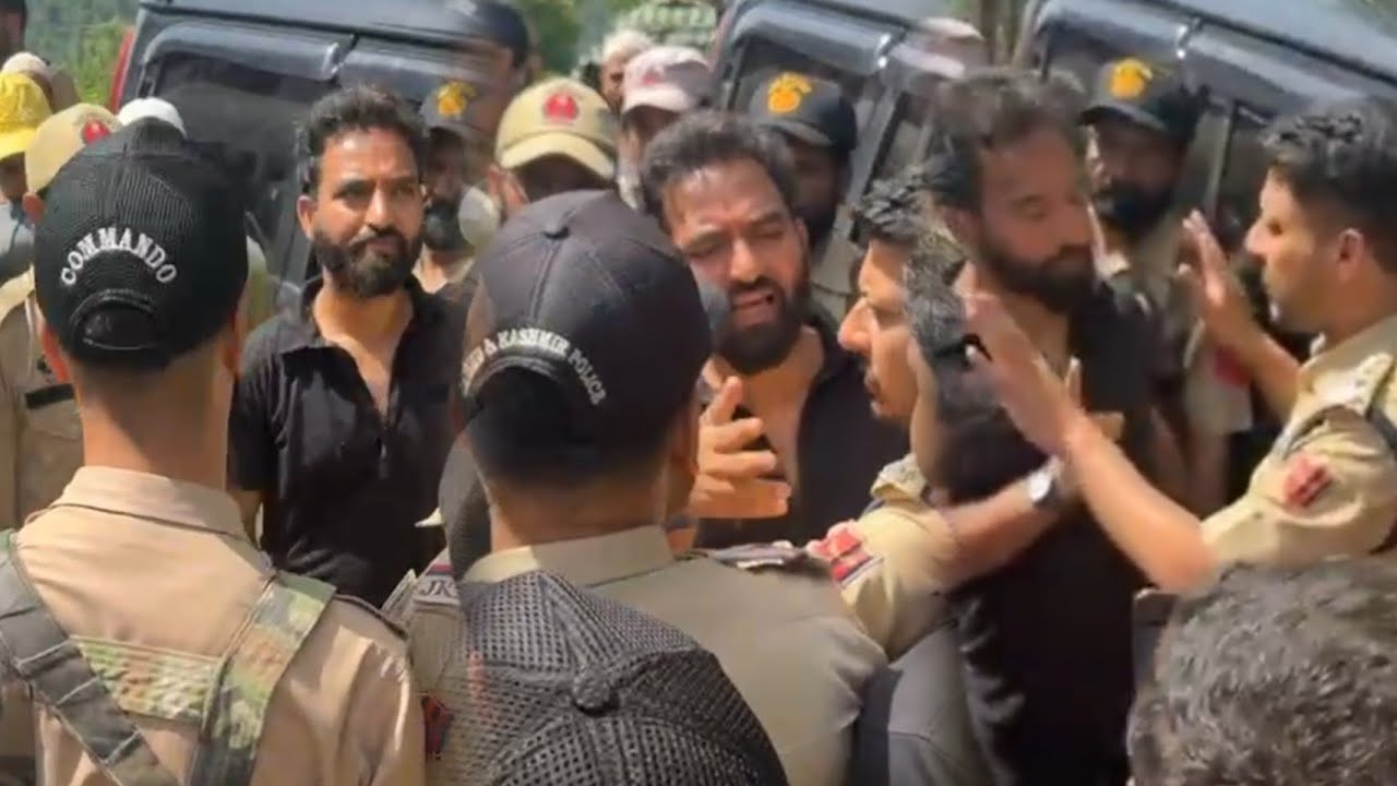 MLA Mehraj Malik Stopped in His Village: Face-Off with Police and Magistrate
