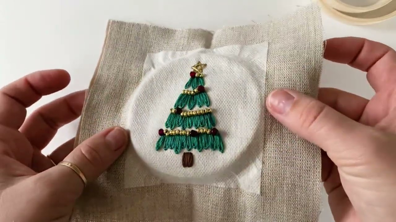 How to Remove the Water-Soluble Paper from your ornament