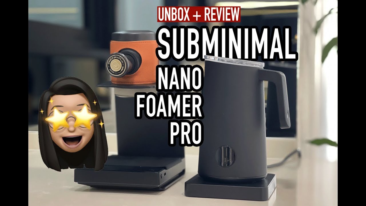 Unboxing Subminimal NanoFoamer Pro | Freeing my hand for silky milky
