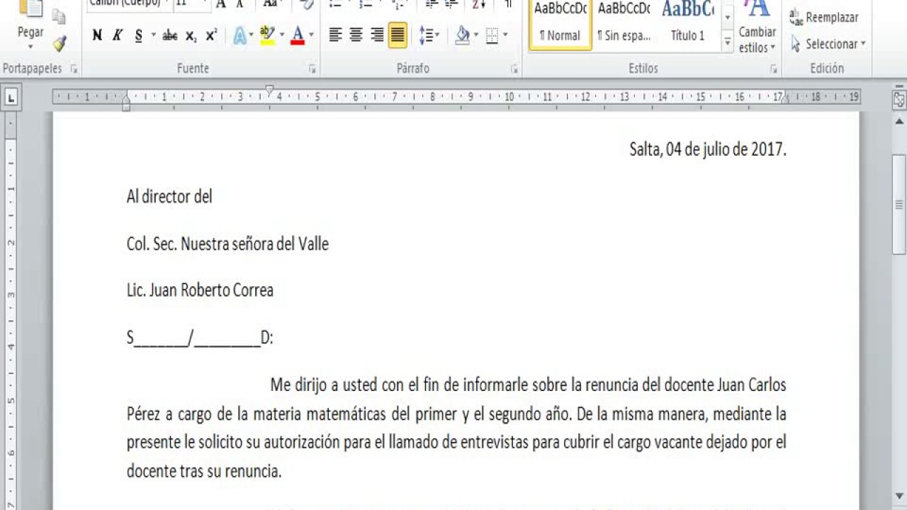 Como realizar una nota en Word