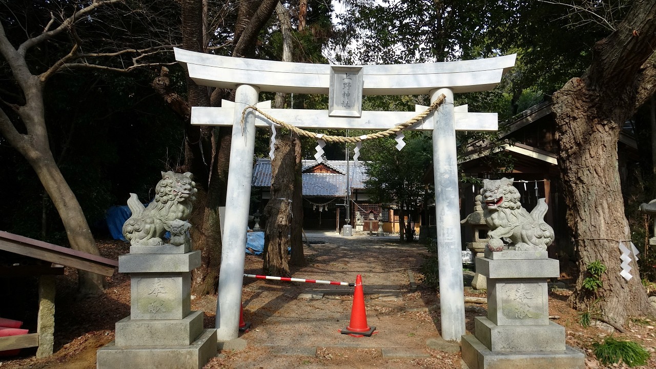 上野神社・八幡伊奈利社　三重県津市河芸町上野