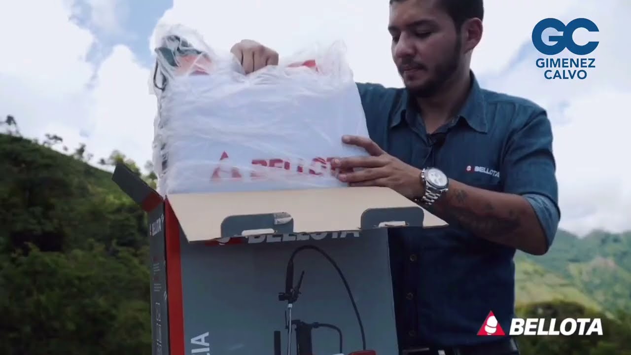 Como armar paso a paso la Fumigadora Bellota | Gimenez Calvo S.A.C.