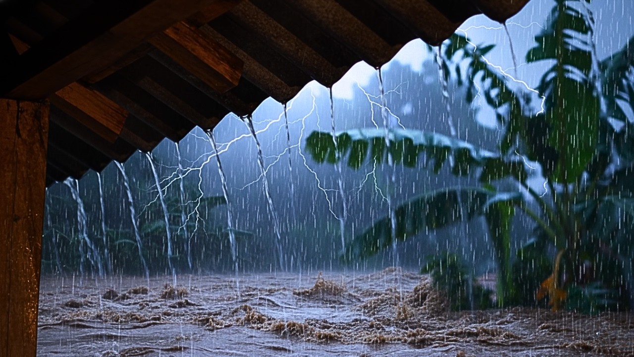 Relaxing Rain Sounds 🌧️ | Deep Sleep Support for Anxiety Relief and Mental Calm Tonight