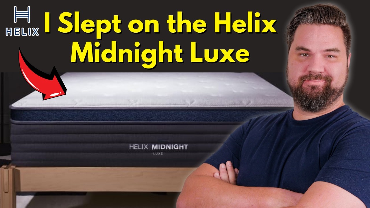 Helix Midnight Luxe Mattress Review - Best Hybrid Mattress Of 2025???