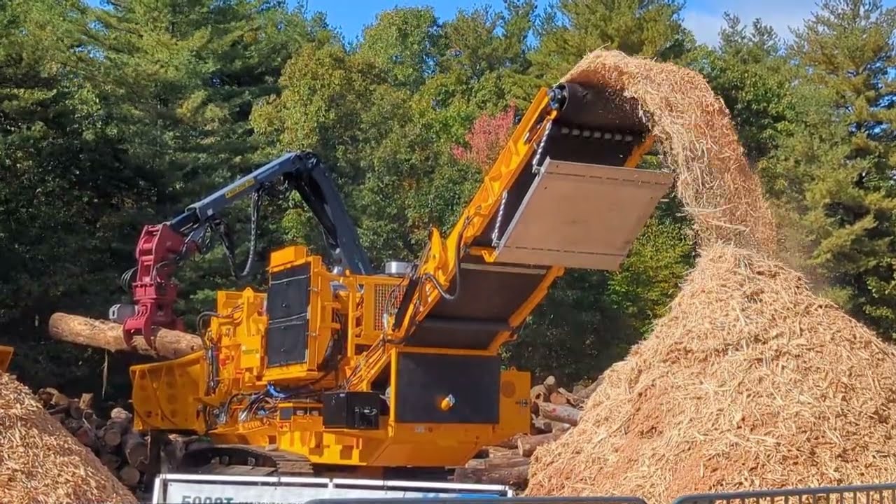TIMBERSTOCK 2024 NEWTON USA - Démonstrations Live CBI et Terex ECOTEC