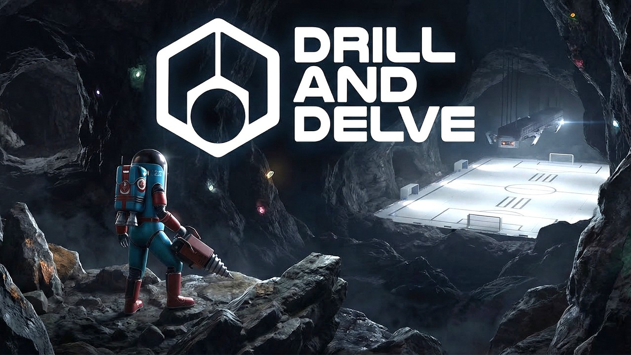 Ein verlassener Fußballplatz ? - Drill and Delve gameplay deutsch #04