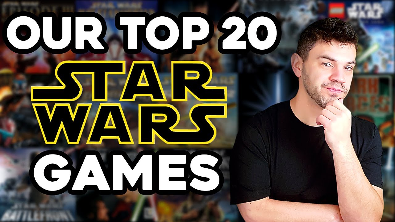 Top 20 Star Wars Games | GREATEST STAR WARS GAMES!!!