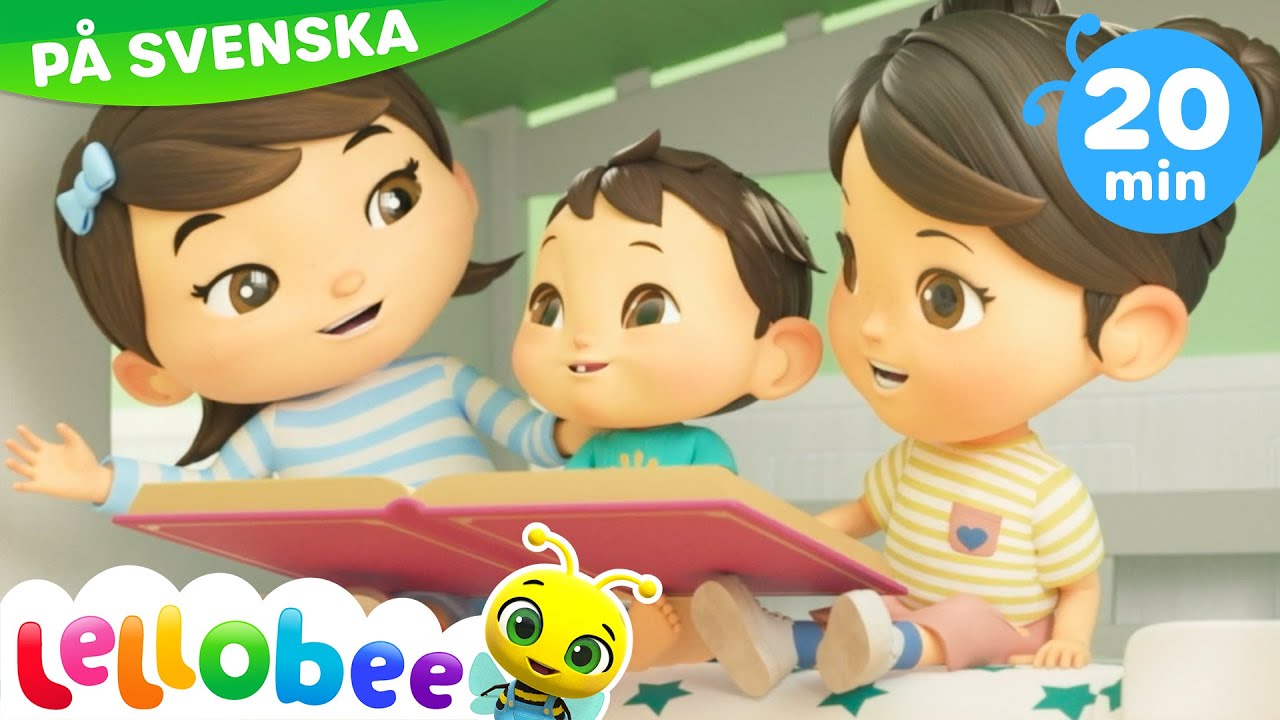 En förtrollad sagobok | Lellobee svenska – Sånger och tecknade filmer för barnen