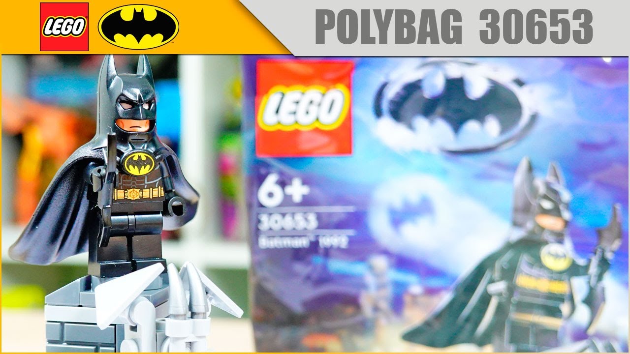 Видео обзор в 4K на polybag LEGO Batman 1992 | артикул 30653