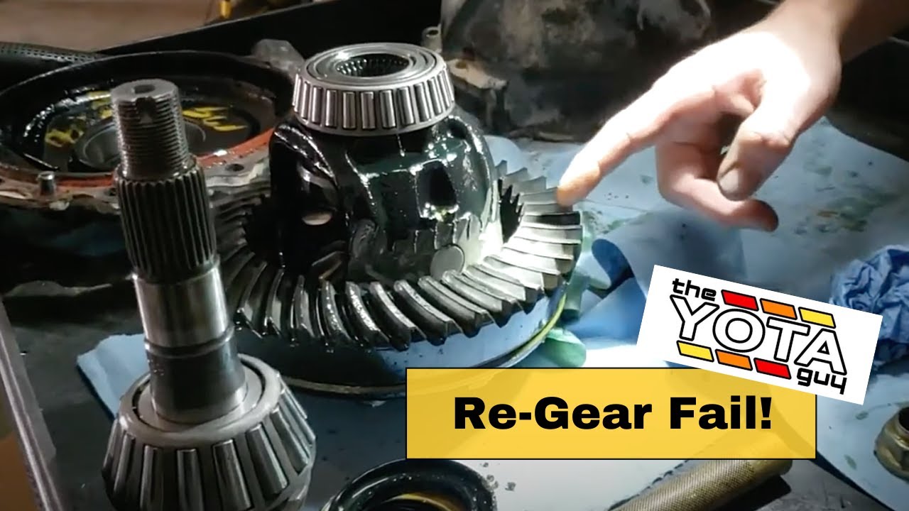 RE-GEAR FAIL!! || The Yota Guy Discovers What Happened With My Improperly Installed Front Gears