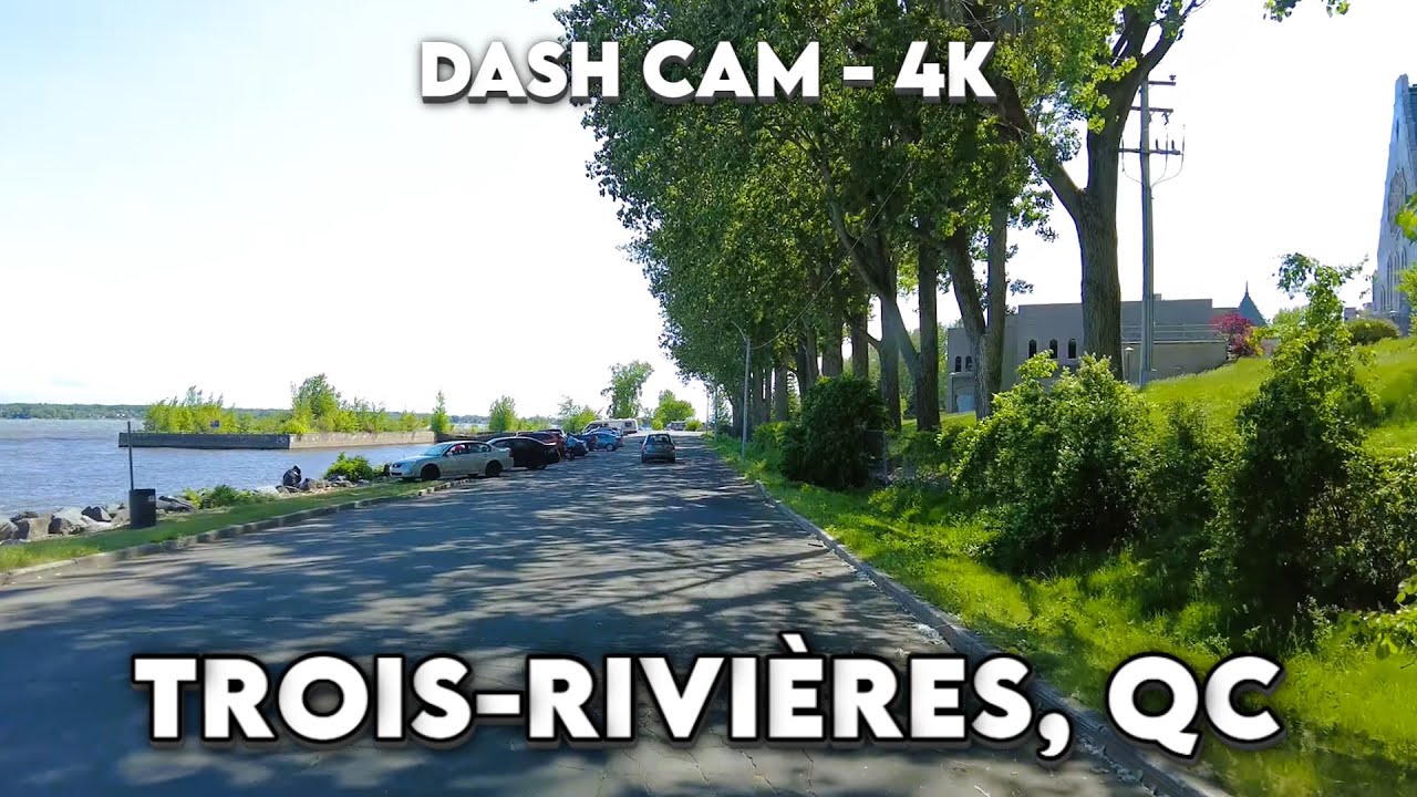 🚗 Trois-Rivières, Quebec 🏞️📹4K Drive