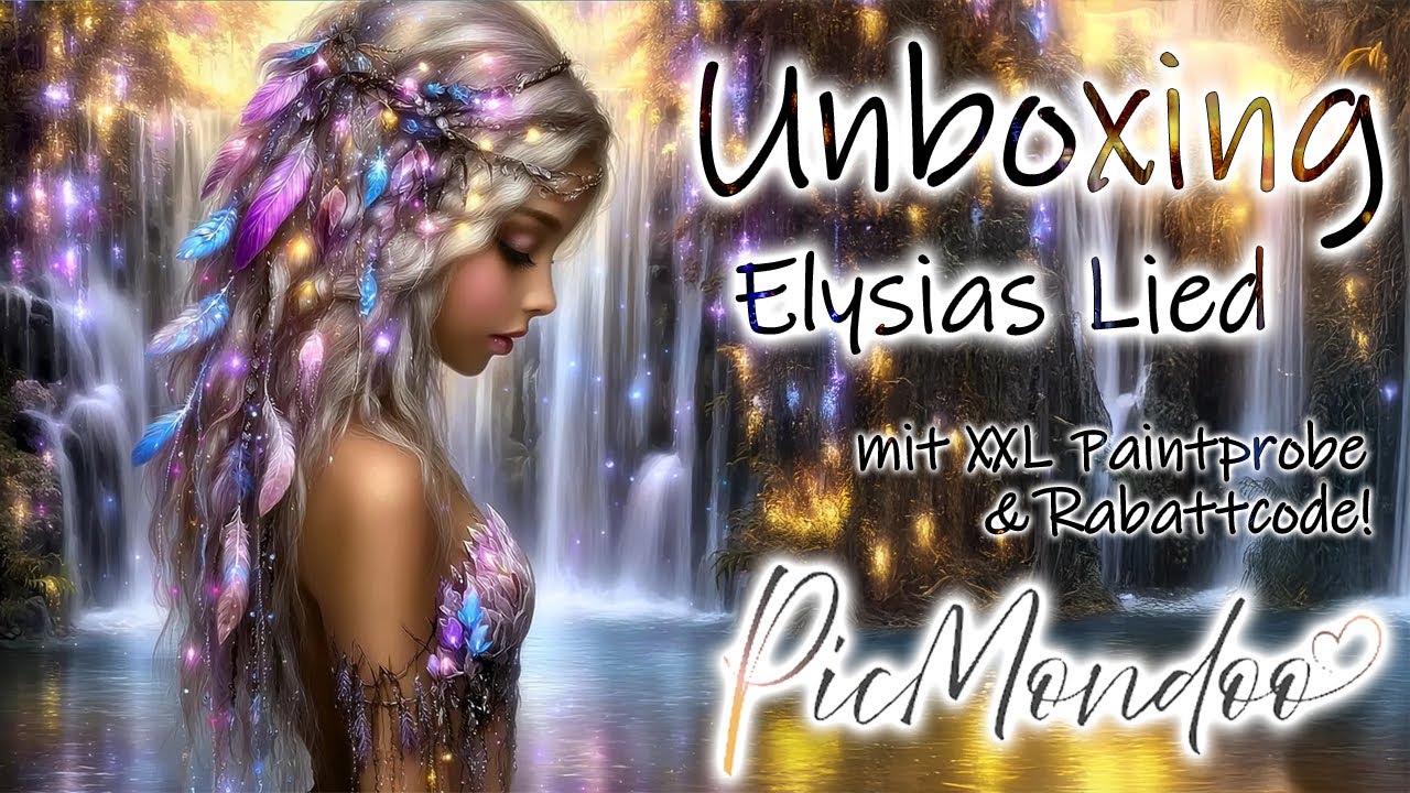 Unboxing PICMONDOO 💎 | Elysias Lied - mit XXL Paintprobe und Rabattcode!