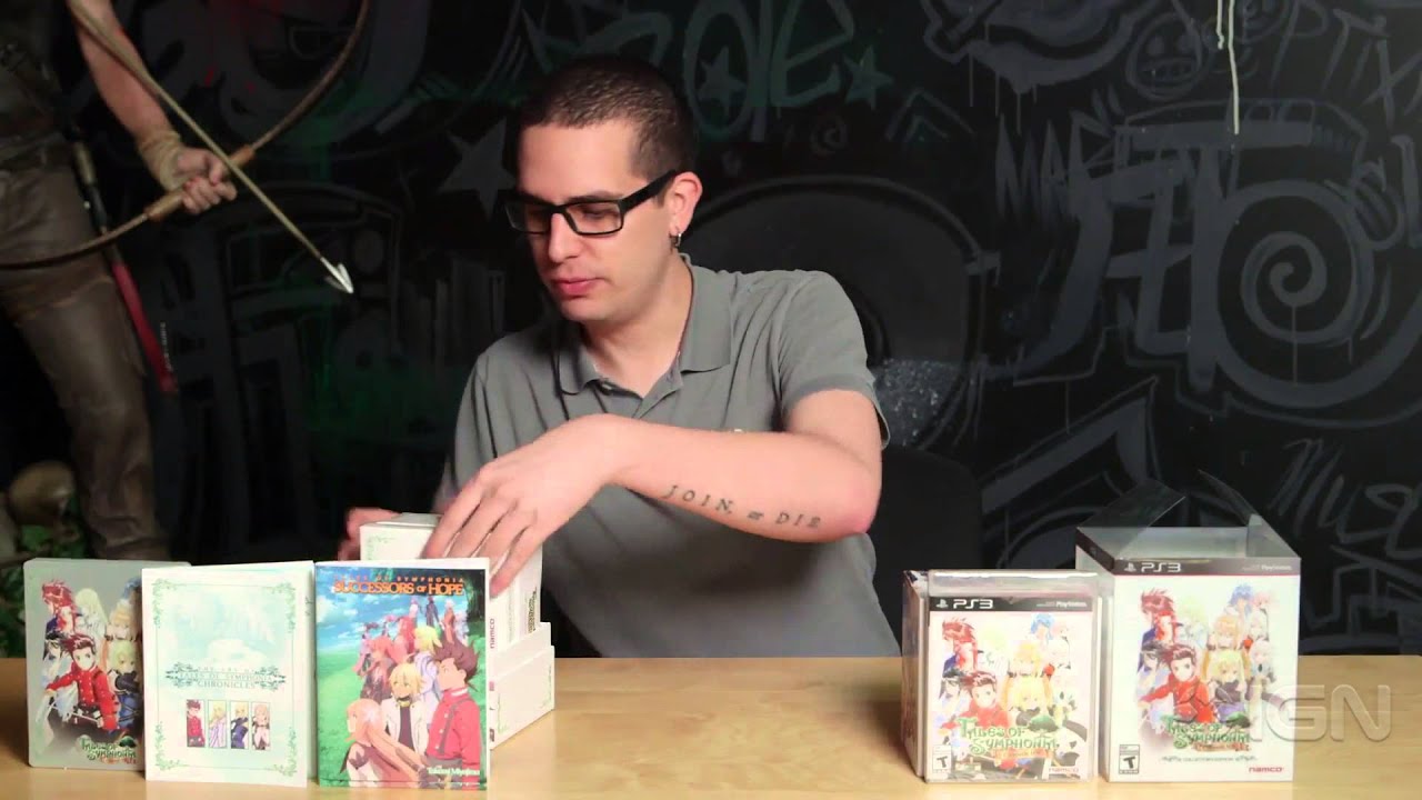 Unboxing Tales of Symphonia Chronicles' Special Edition