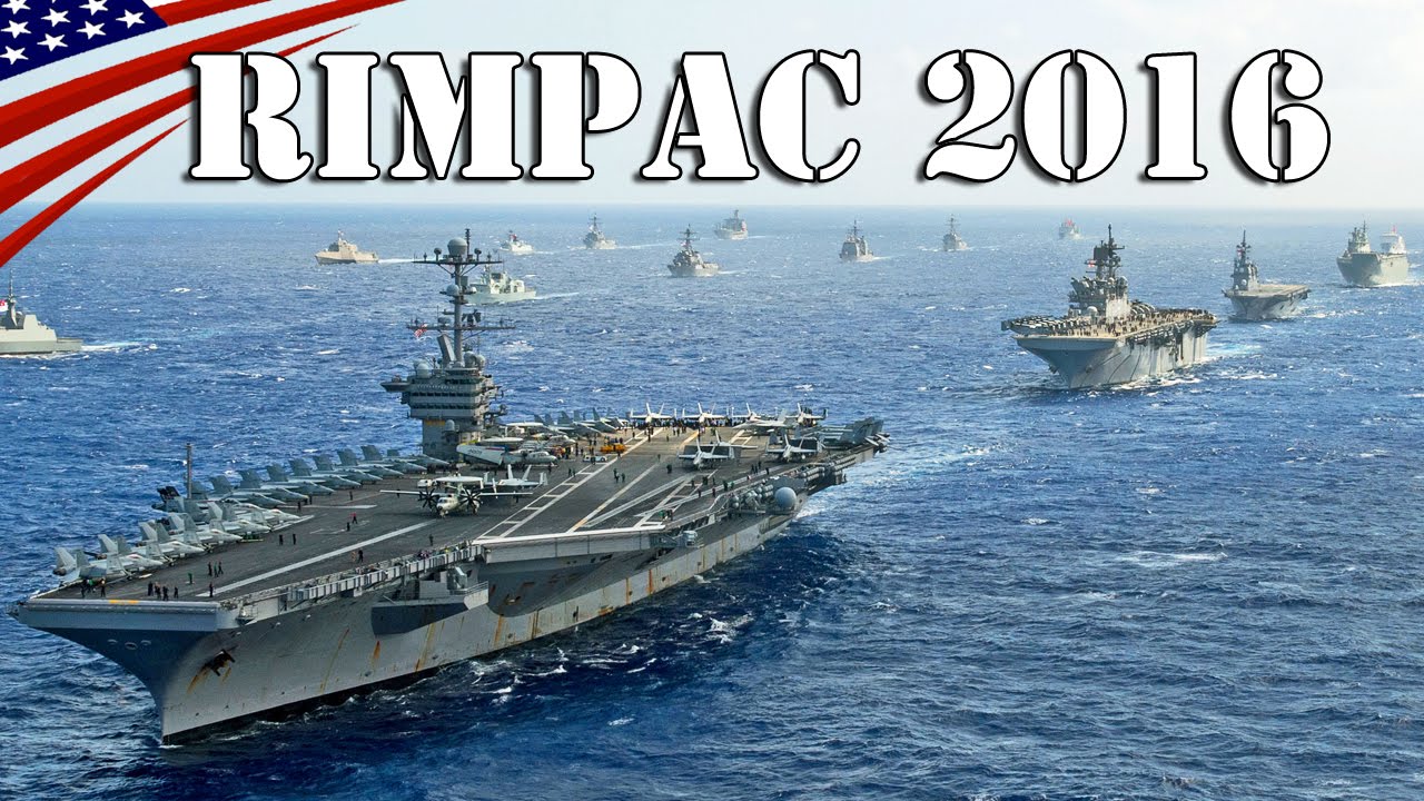 RIMPAC 2016 : 40 Warships & Submarines in Close Formation - リムパック2016・40隻の軍艦と潜水艦による艦隊行動