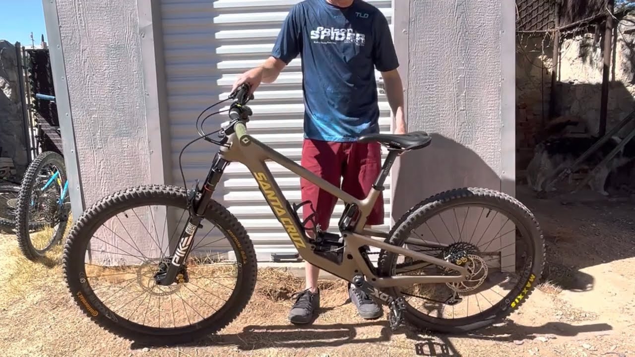 Santa Cruz 5010mx v5 bike check #santacruzbicycles