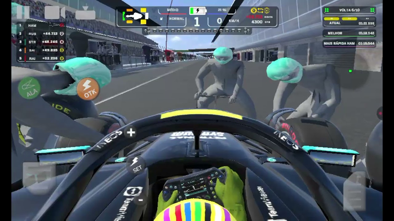 F1 Ala Mobile GP onboard Mercedes 2023 GP da Hungria Hamilton 