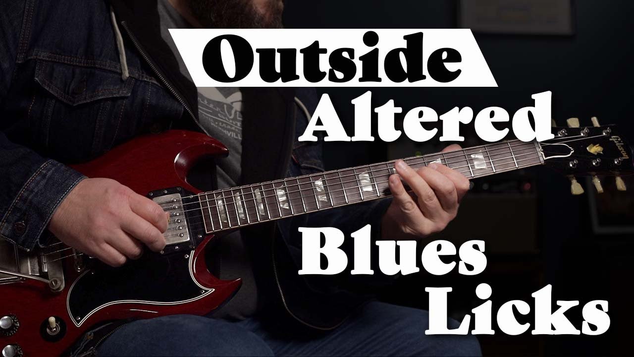 Learn Three 'Outside' Blues Fusion Licks!