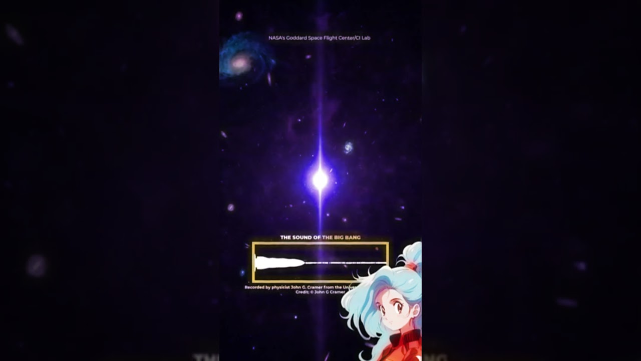 This is how Big Bang would have sounded #sound #bigbang #animegirl