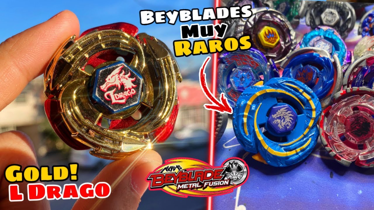 Los BEYBLADE MÁS RAROS de METAL FUSIÓN | NeozBey #beyblade #metalfusion