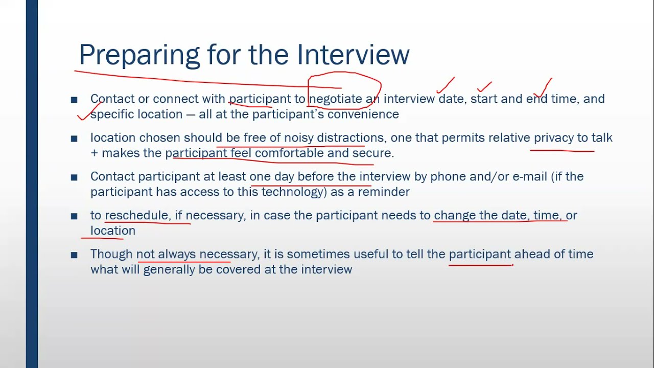 In-depth interview for qualitative research part 1 in Urdu and English with Examples