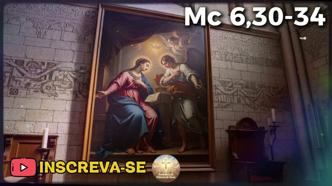 EVANGELHO DE HOJE - 4 DE FEVEREIRO | Mc 6,30-34 | PADRE REGINALDO MANZOTTI