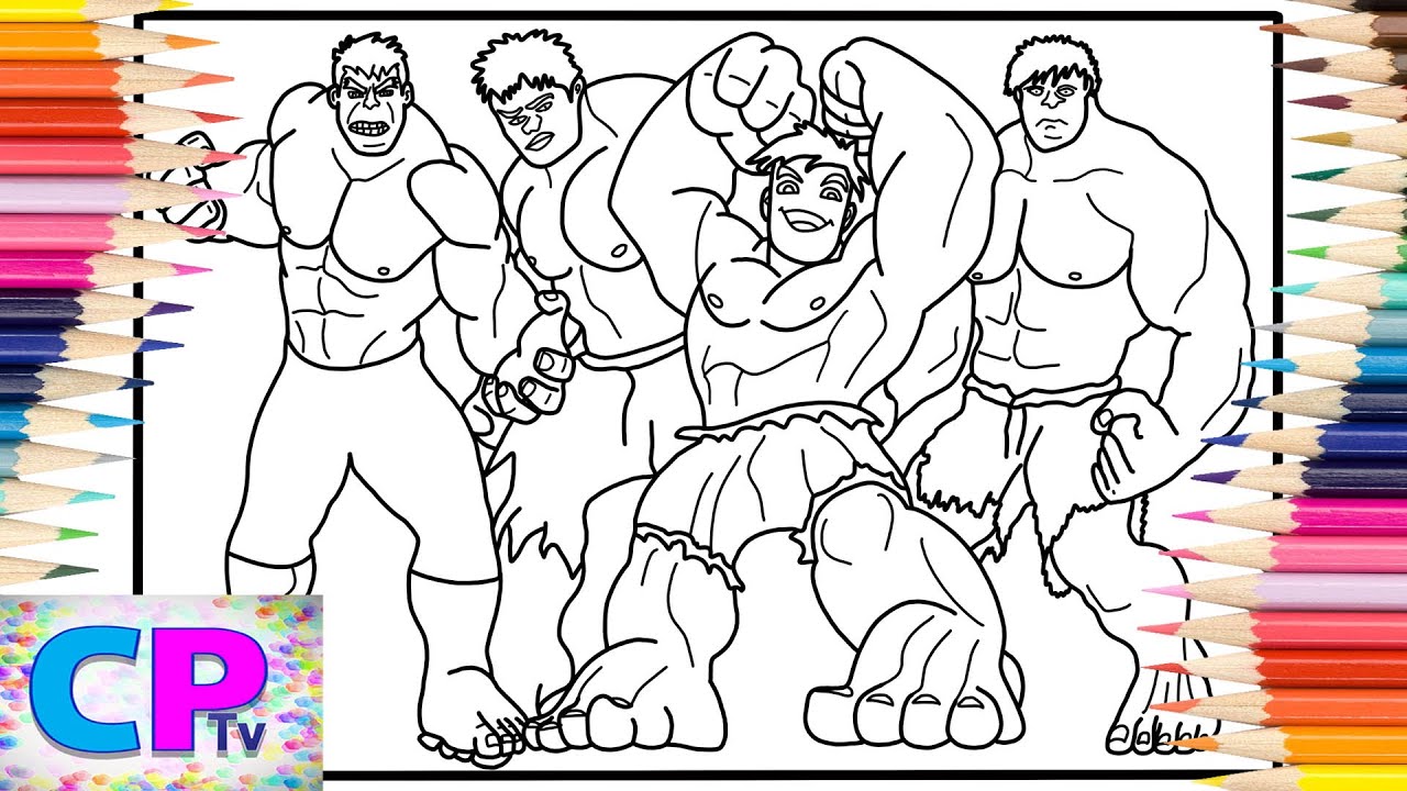 Hulk Team Coloring Pages/All Strong Superheroes/Elektronomia & RUD - Memory [NCS Release]