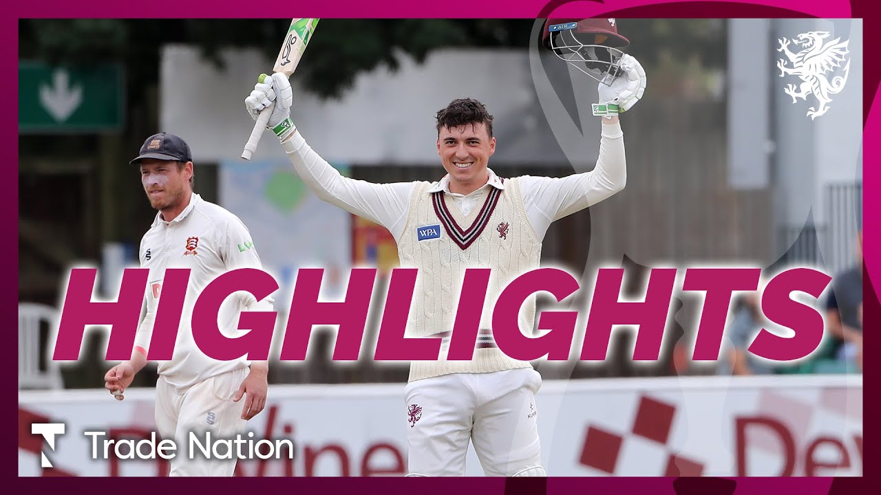 HIGHLIGHTS: Banton and Rew score maiden First-Class hundreds!