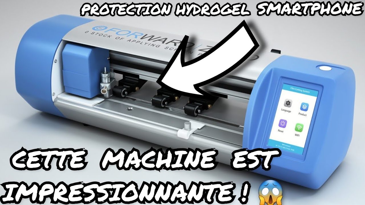 PROTECTION HYDROGEL SMARTPHONE 📲 | PROTÉGER SON SMARTPHONE GRACE A CETTE MACHINE DE PRÉCISION