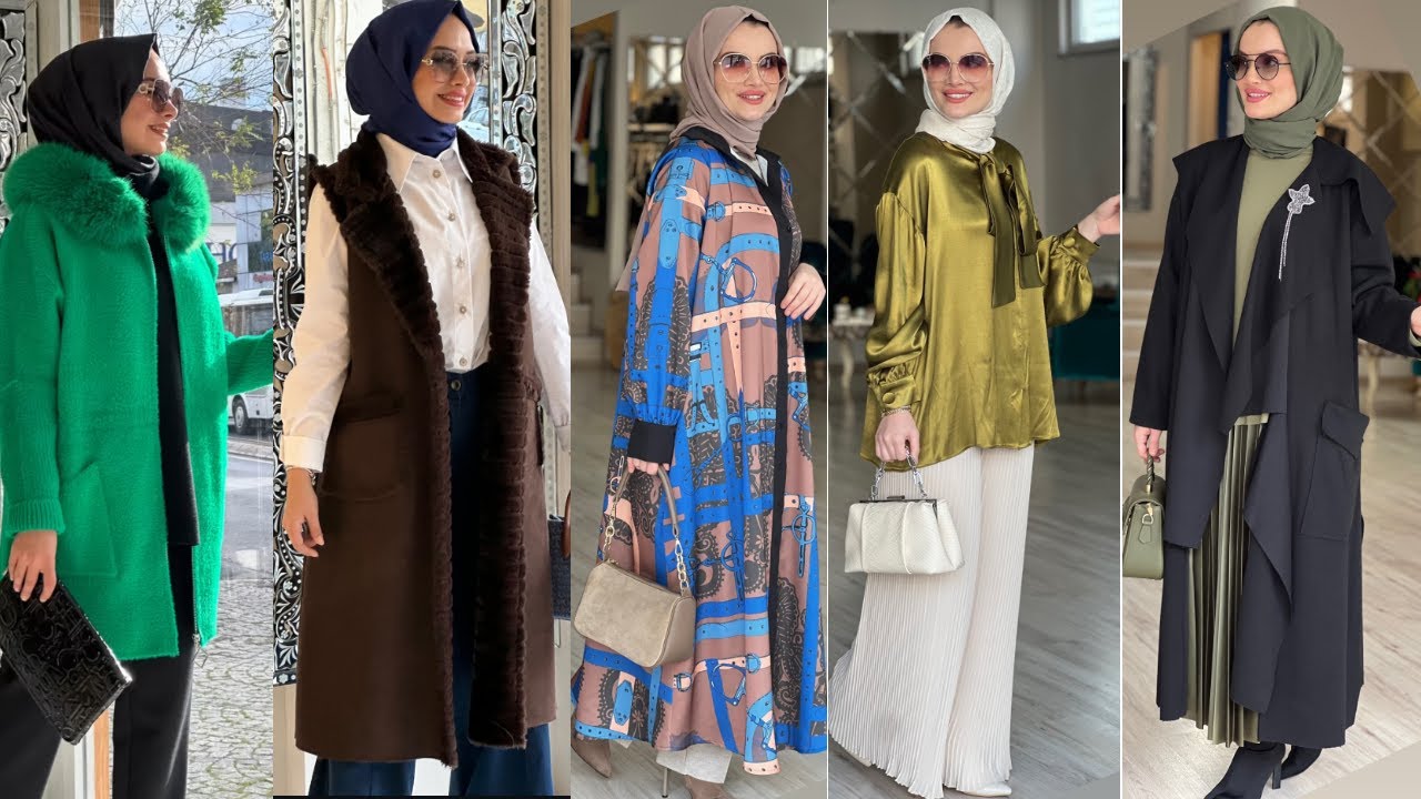 ملابس شتاء 2024  🌟modest clothing🌟 Mohammed hijab 🌟 Hijabi girl 🌟 ملابس العيد للبنات 🌟 modest fashio