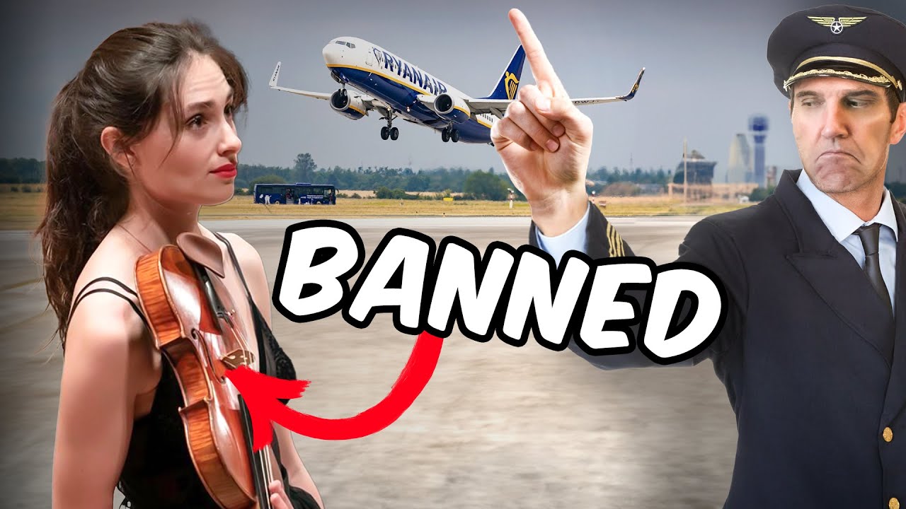 Авиакомпания отказывается брать музыканта на борт с 200-летней скрипкой!
