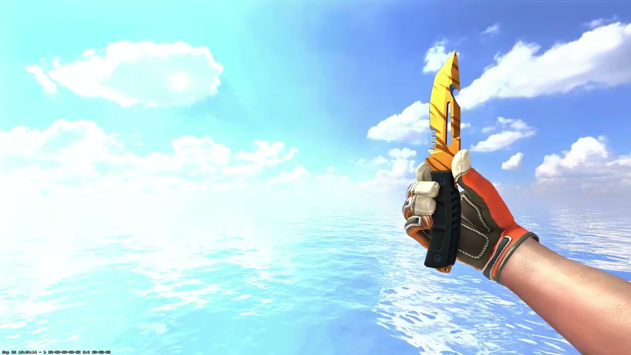 CS 2 (Knife Glove Combo) Orange Tiger Tooth