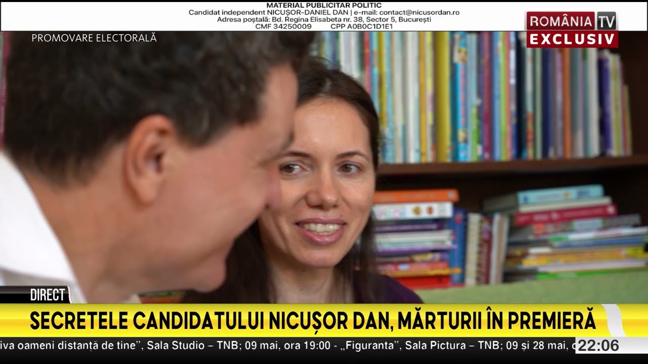Acasă la familia lui Nicușor Dan, transmisiune specială. Secretele olimpicului, mărturii &icirc;n premieră