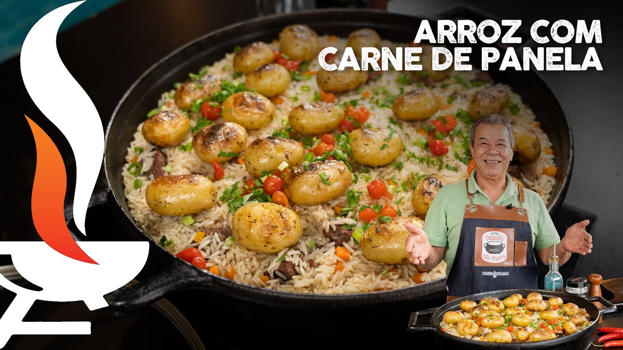 Arroz com Carne de Panela (Passo a Passo)