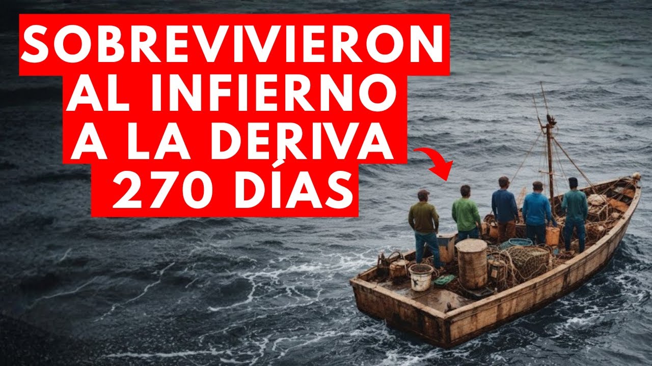 Contra todo pronóstico: cómo 3 hombres SOBREVIVIERON a un infierno a la deriva durante 9 meses