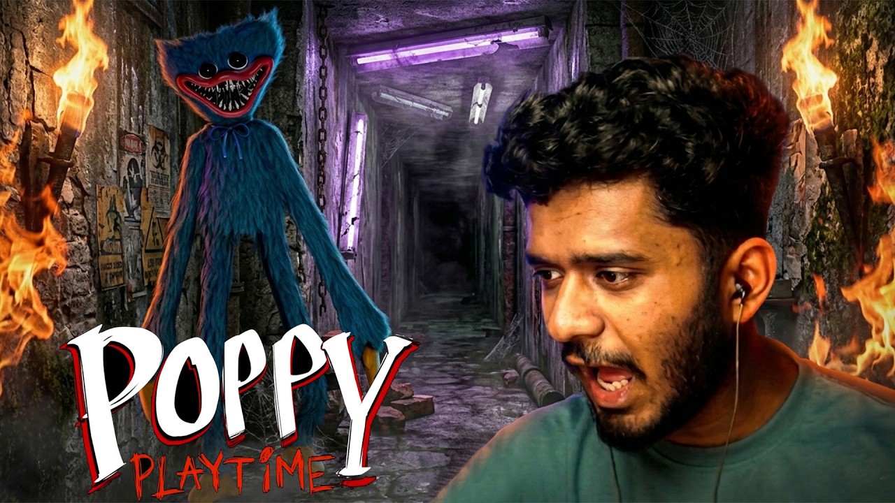 I Got LOST in Poppy Playtime Chapter 1… and Something Was Chasing Me 😰
