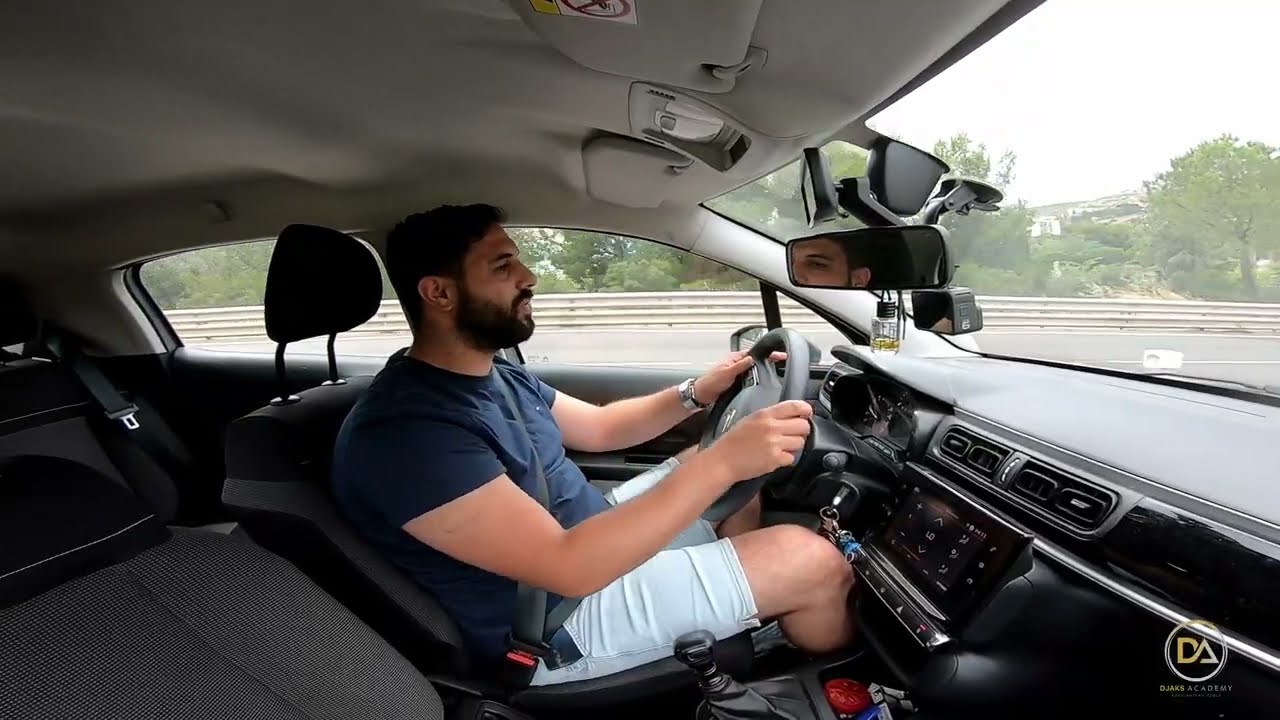 Parcours d'examen du permis de conduire  Saint Henri ( Marseille)
