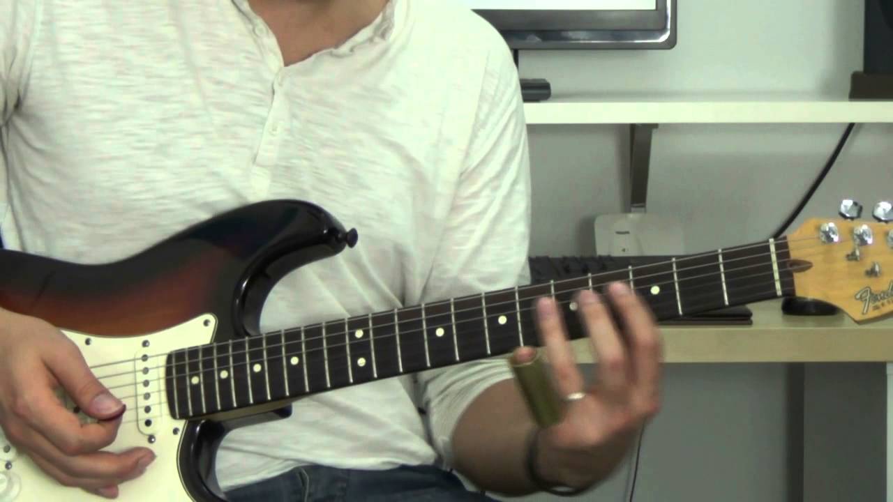 TI006 - Cómo tocar con slide - Ejercicio de iniciación al slide - Miguel Rivera