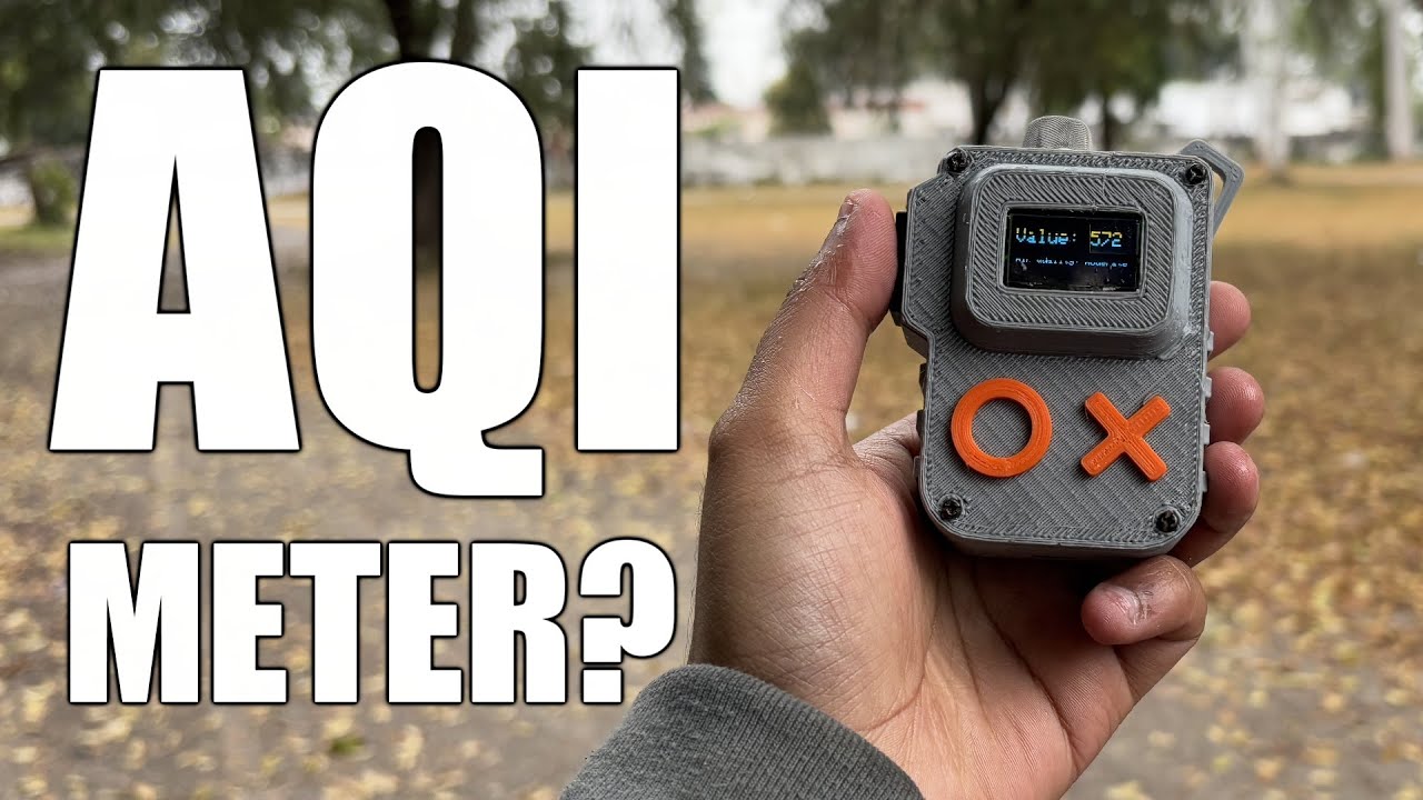Измеритель качества воздуха на базе MQ135 ESP32
